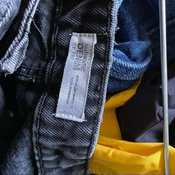 Zara Authentic Denim Black Distressed Shorts - Picture 7 of 7